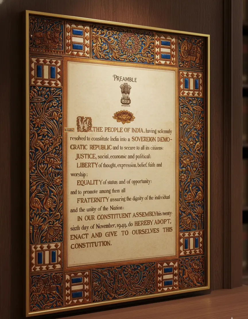 संविधान की प्रस्तावना