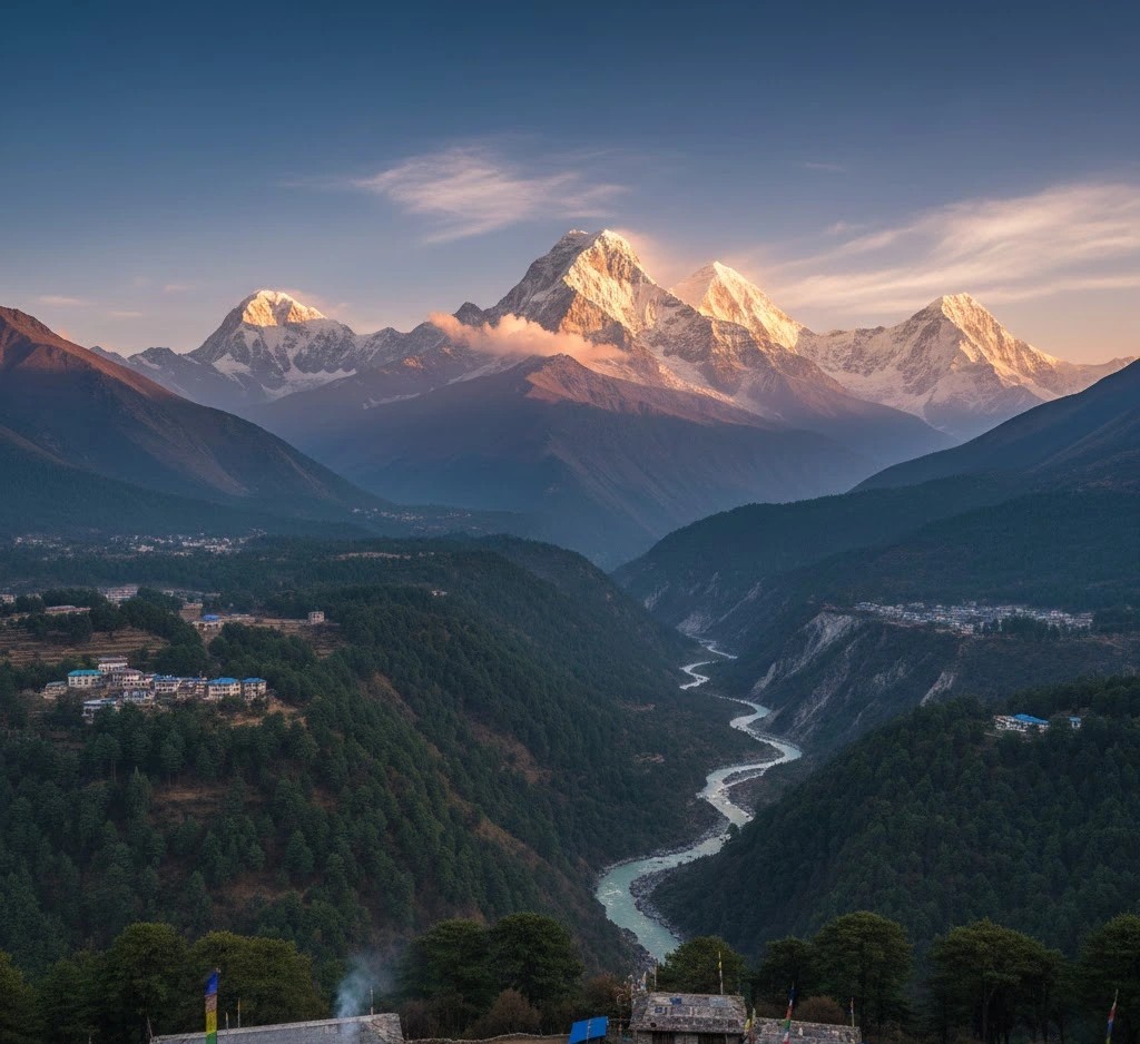 himalaya parvat shrinkhala geography