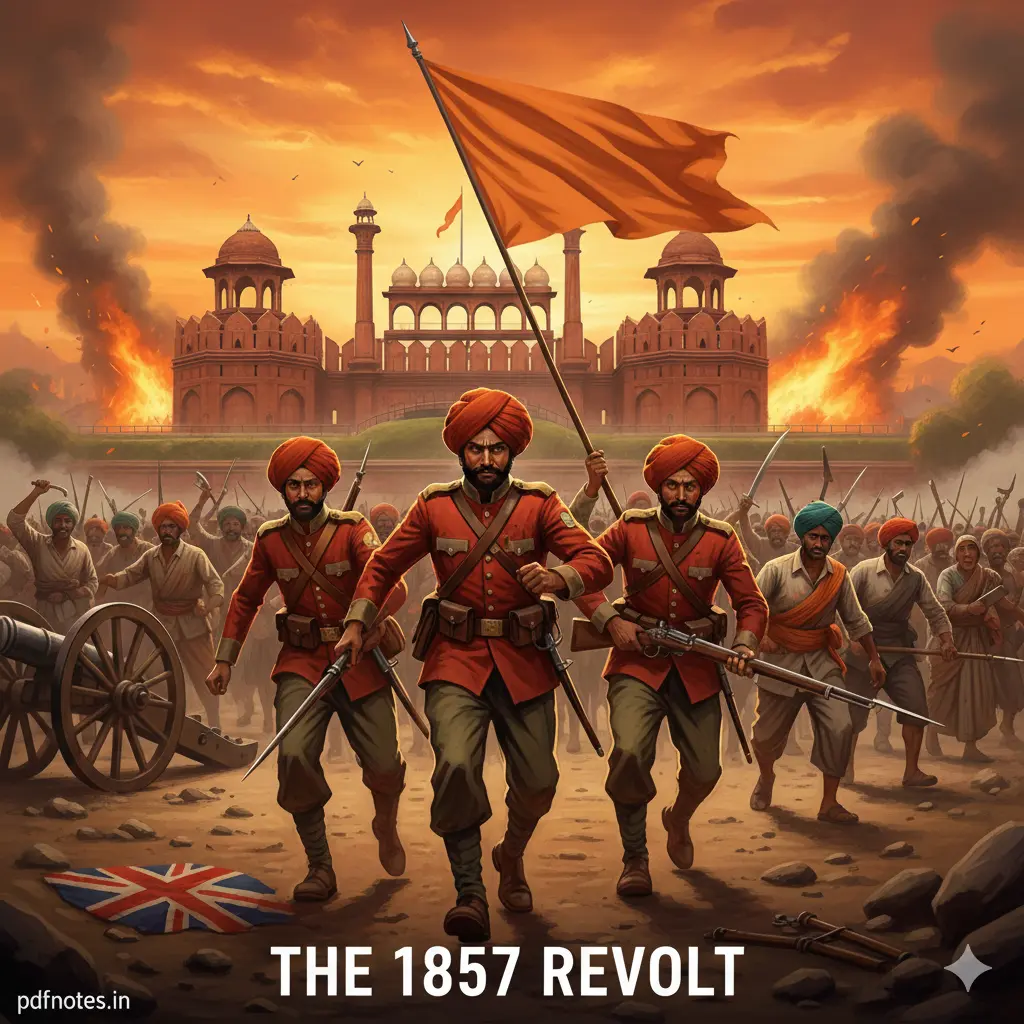 1857 का महान विद्रोह by pdfnotes.in